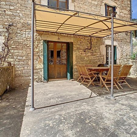 Gorges Du Tarn Gite En Pierres Avec Terrasse Quezac  Exteriör bild