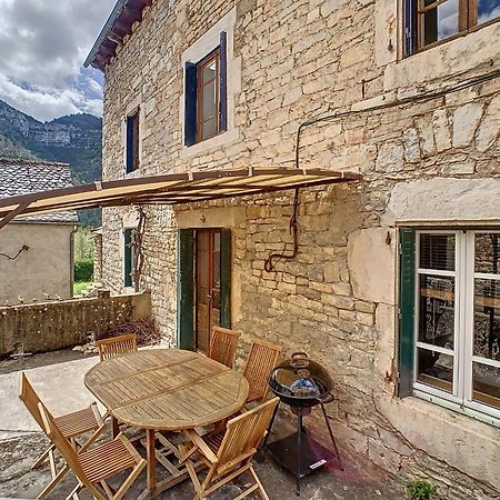 Gorges Du Tarn Gite En Pierres Avec Terrasse Quezac  Exteriör bild